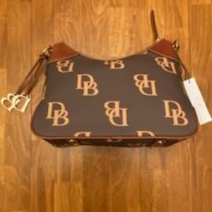 NWT! Dooney & Bourke Handbag Monogram Hobo Shoulder Bag